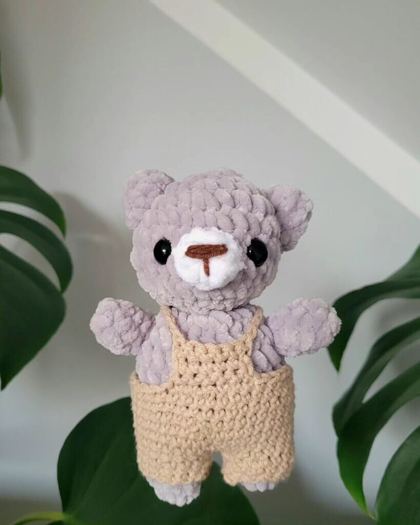 Knitting Toy Teddy Bear Free Crochet Pattern 7