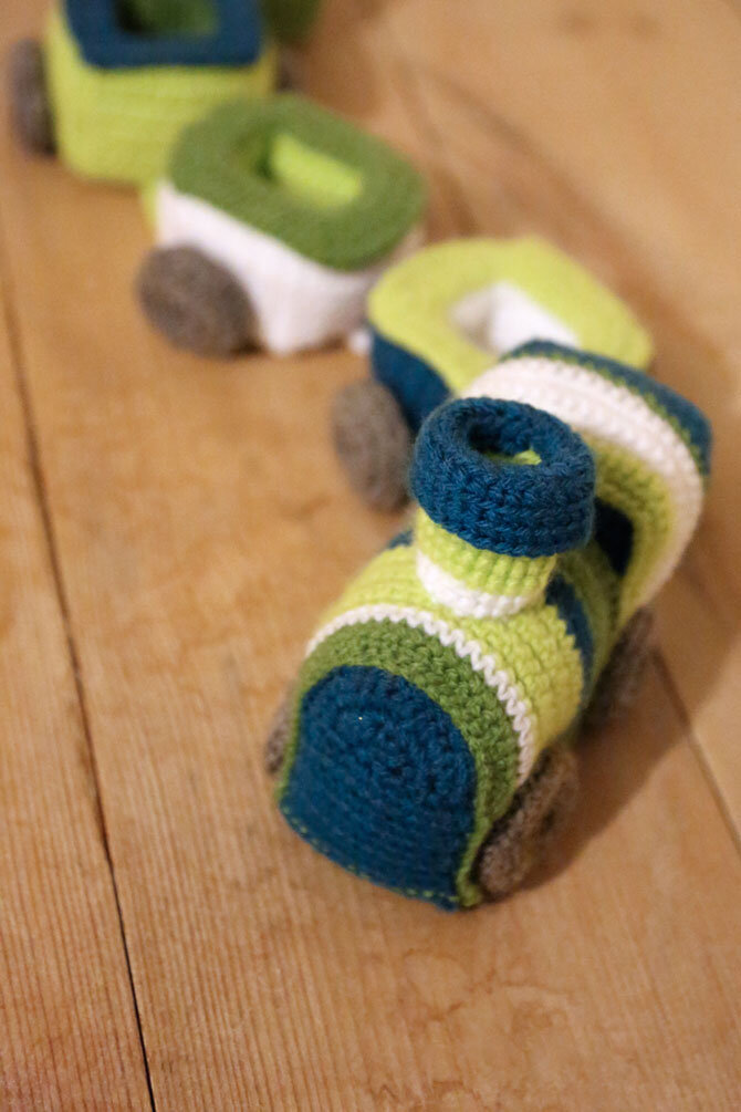 Knitting Toy Train Free Pattern 1