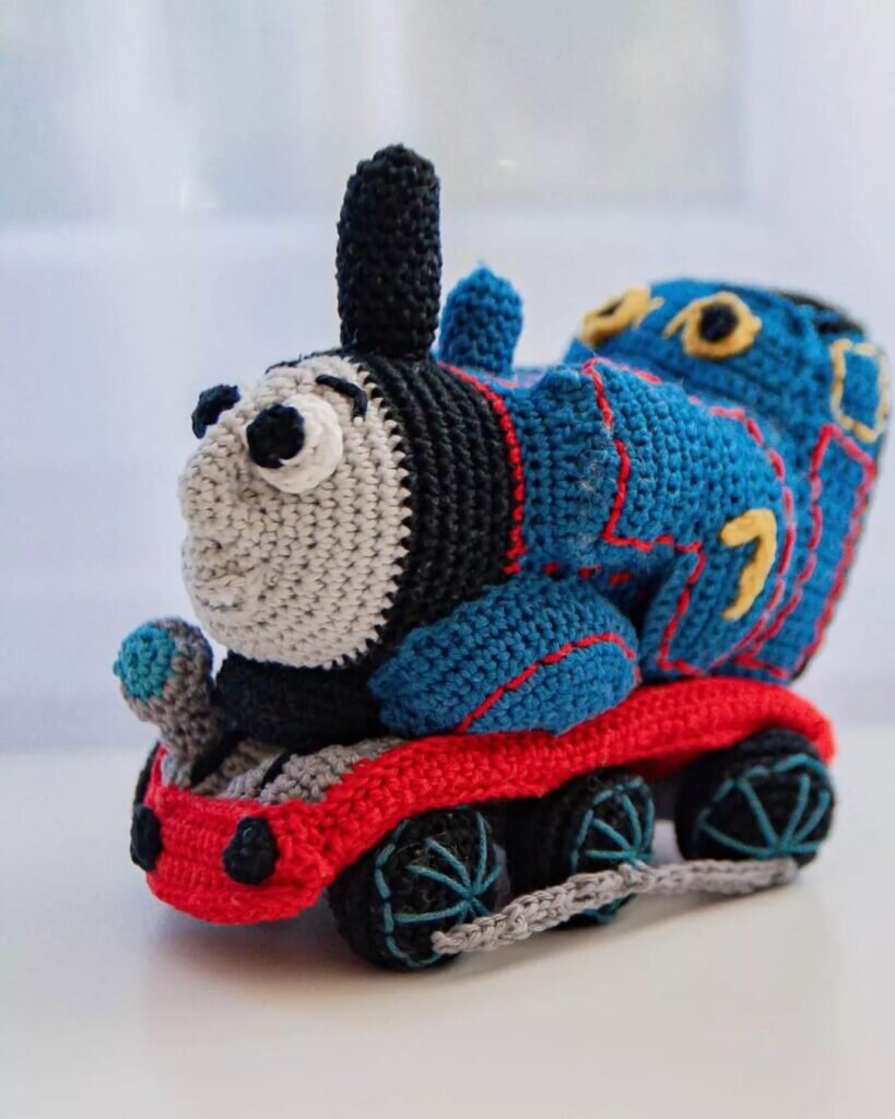 Knitting Toy Train Free Pattern 4