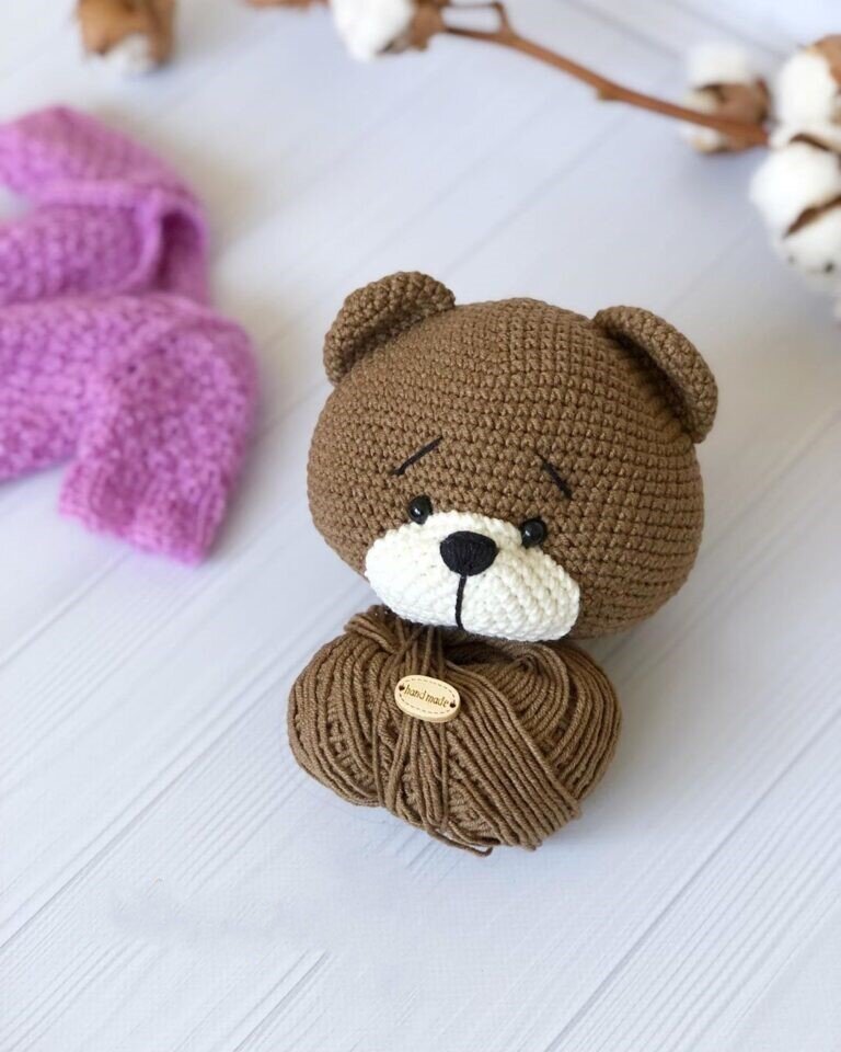 Making a Knitted Teddy Bear 2