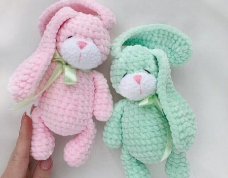 Marshmallows Bunny Amigurumi Free Pattern