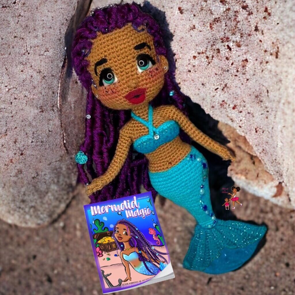 Mermaid Doll Amigurumi Free Pattern 2