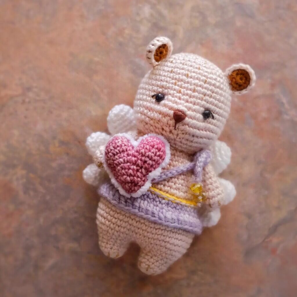 Mini Bear Amigurumi Free Pattern 1