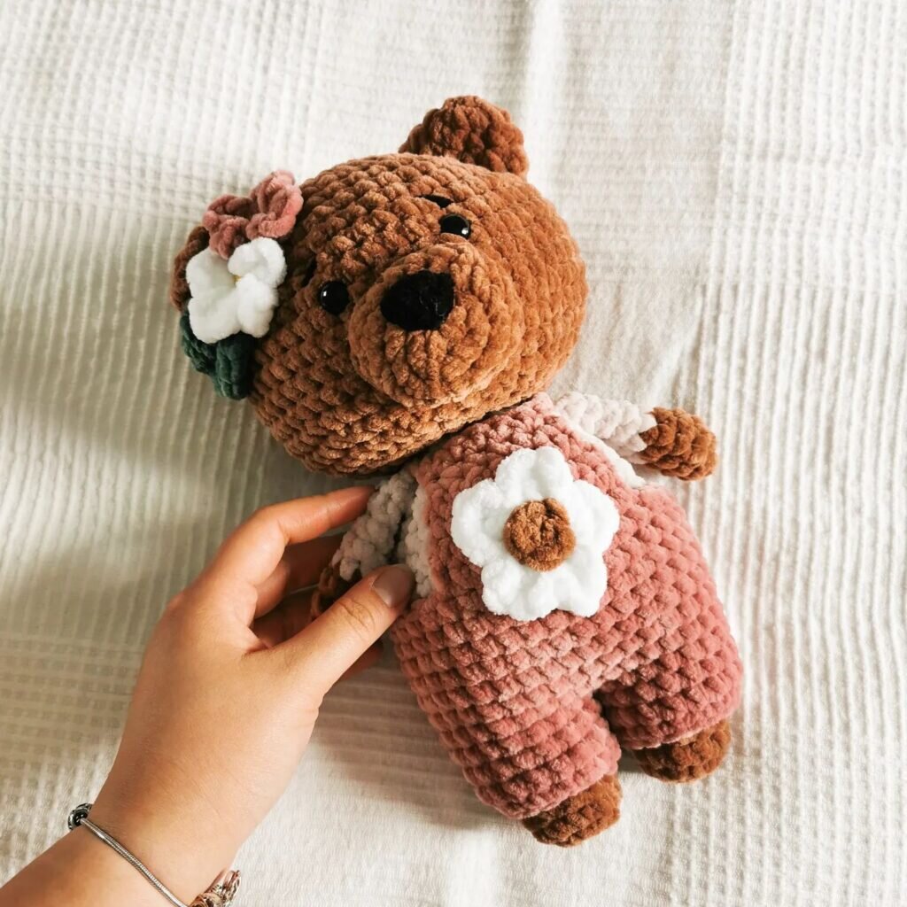 Mini Bear Amigurumi Free Pattern 2