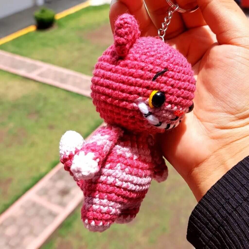 Mini Cat Amigurumi Free Pattern 4