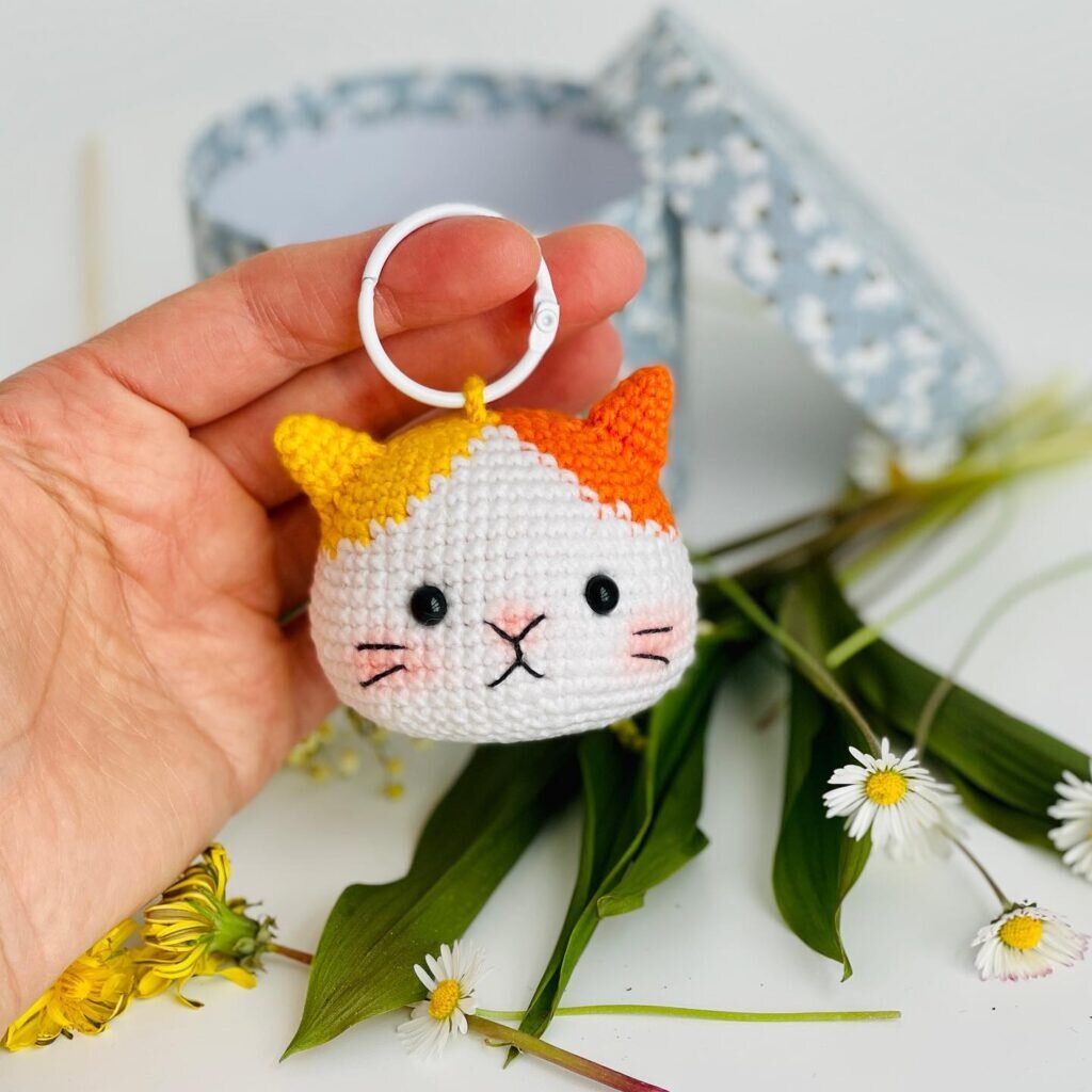 Mini Cat Amigurumi Free Pattern 5