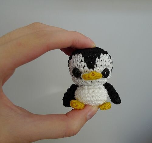 Mini Penguin Amigurumi Free Pattern 4