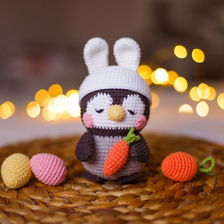 Mini Penguin Amigurumi Free Pattern 6