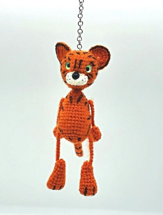 Mini Tiger Amigurumi Free Pattern 2