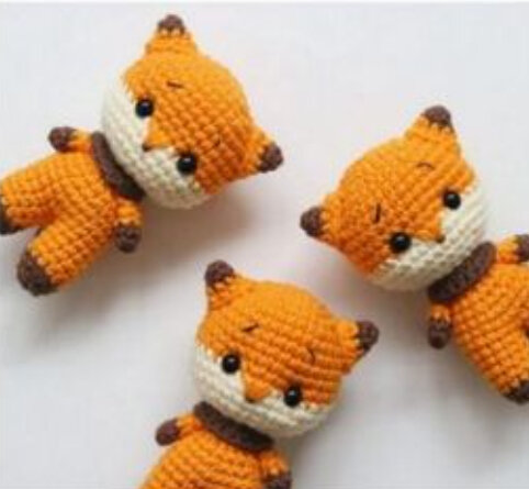 Mini Tiger Amigurumi Free Pattern 4