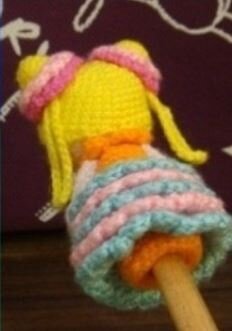 Pencil Shaped Knitted Amigurumi Doll Pattern 2