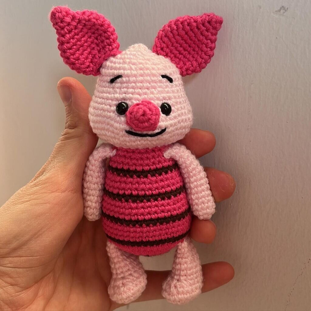 Piglet Amigurumi Free Pattern 1