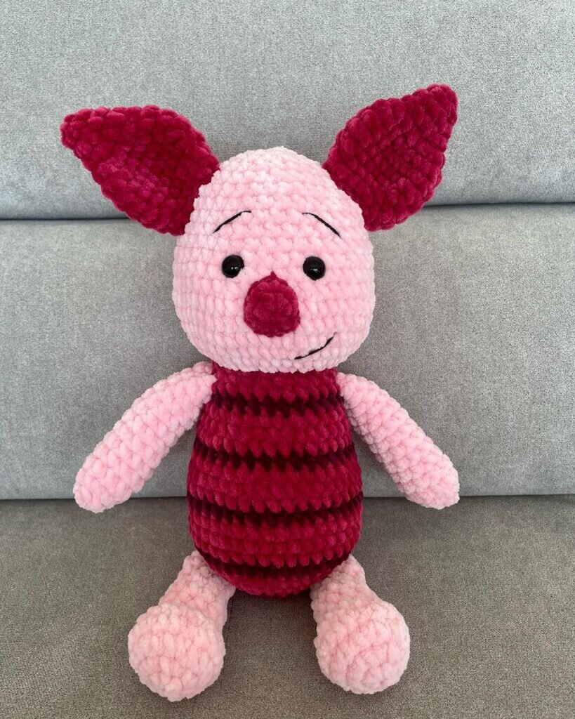 Piglet Amigurumi Free Pattern 2