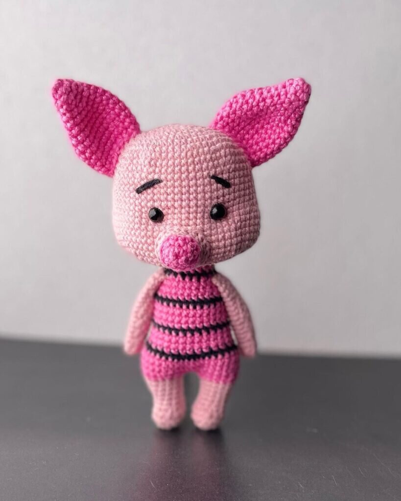 Piglet Amigurumi Free Pattern 3