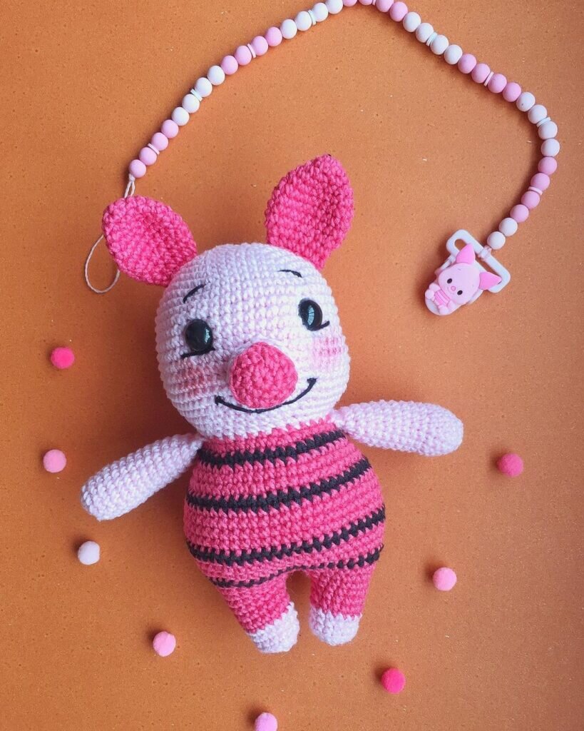 Piglet Amigurumi Free Pattern 4