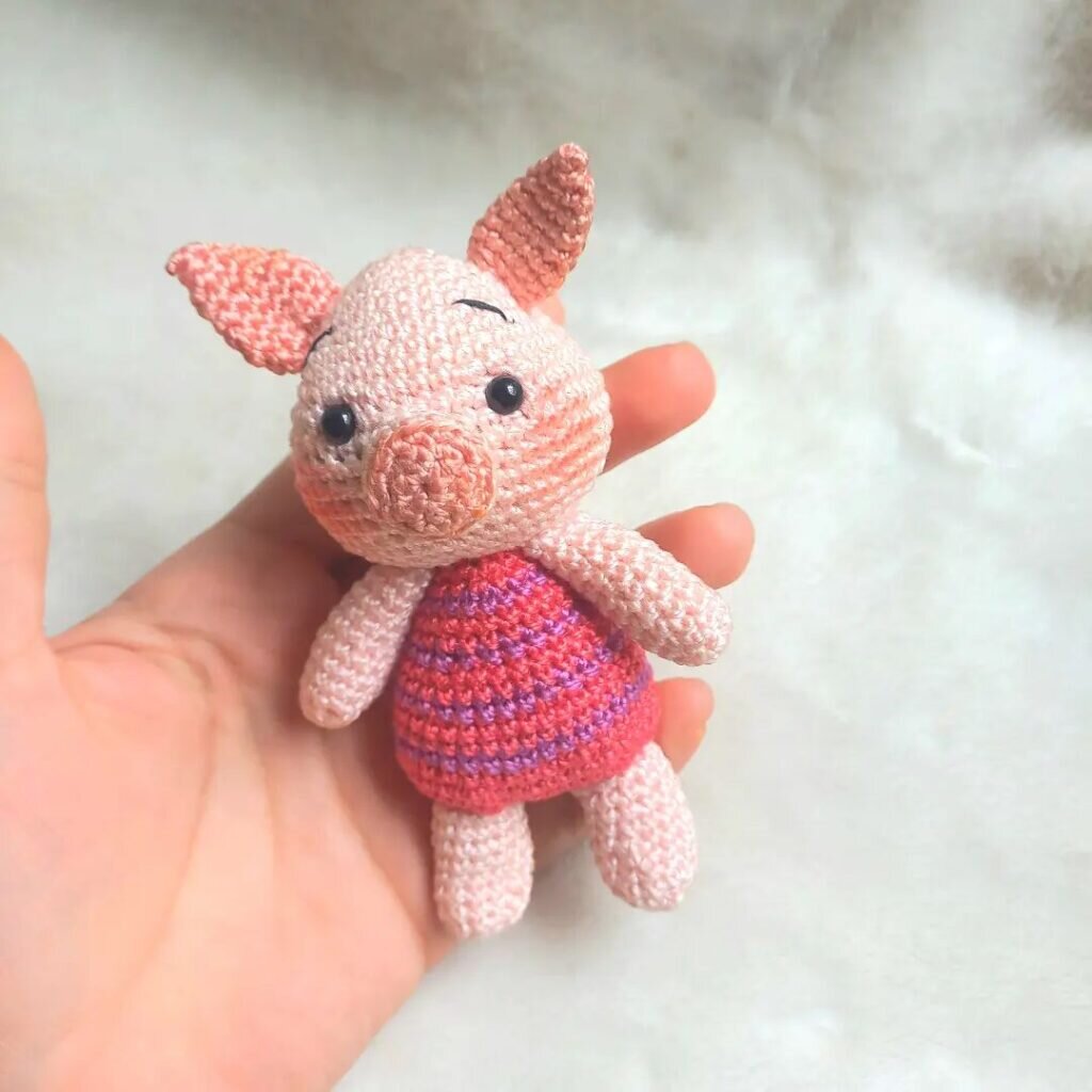 Piglet Amigurumi Free Pattern 5