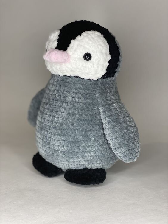 Plush Penguin Amigurumi Free Pattern 2