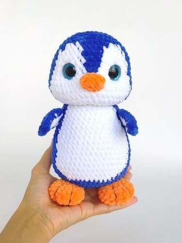 Plush Penguin Amigurumi Free Pattern 6