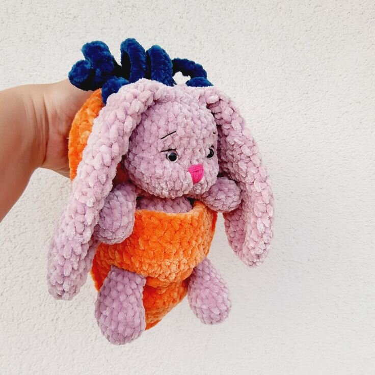 Plush Rabbits Amigurumi Free Pattern 3