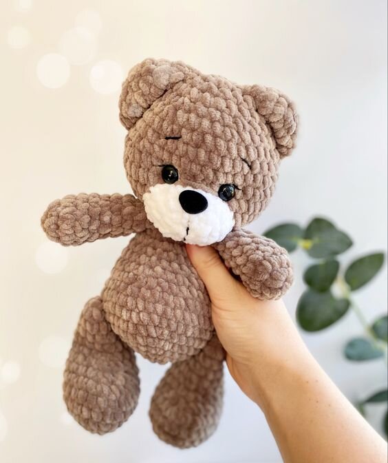 Plush Teddy Bear Amigurumi Free Pattern 2