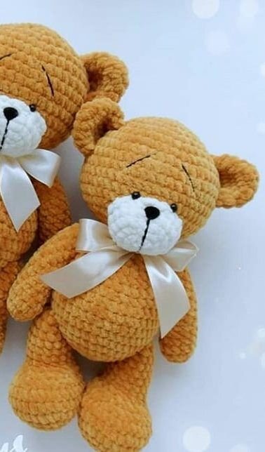 Plush Teddy Bear Amigurumi Free Pattern 5