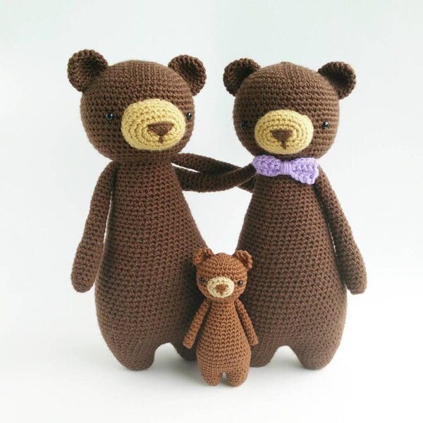 Pukhlik Bear Amigurumi Free Pattern 1