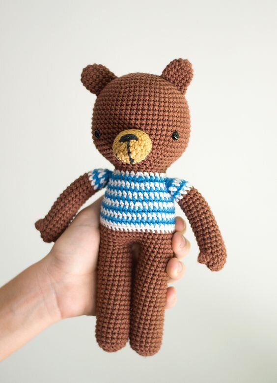 Pukhlik Bear Amigurumi Free Pattern 5