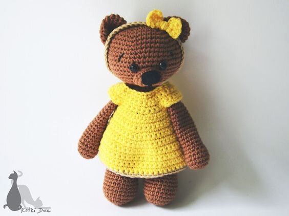 Pukhlik Bear Amigurumi Free Pattern 7