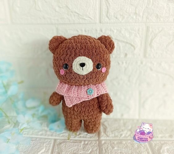 Pukhlik Bear Amigurumi Free Pattern 9