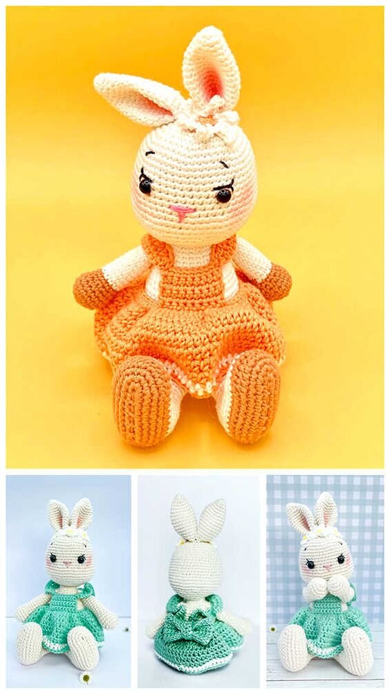 Rabbit Amigurumi Free Pattern 1