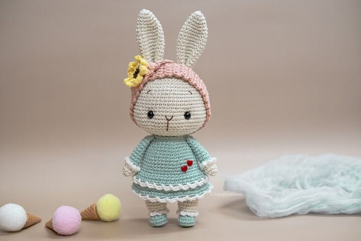 Rabbit Amigurumi Free Pattern 2