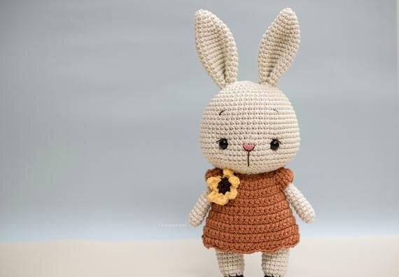 Rabbit Amigurumi Free Pattern 4