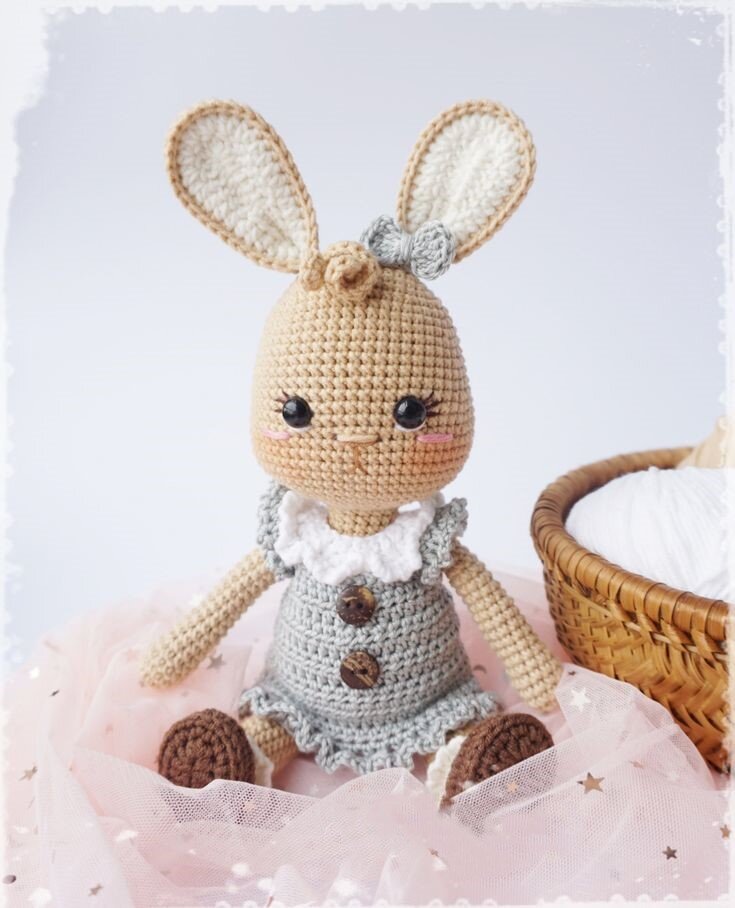 Rabbit Amigurumi Free Pattern 5