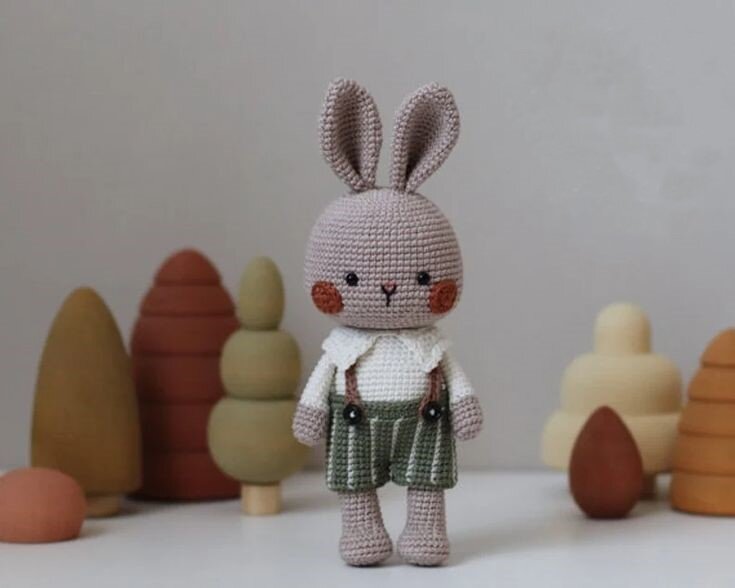 Rabbit Amigurumi Free Pattern 6