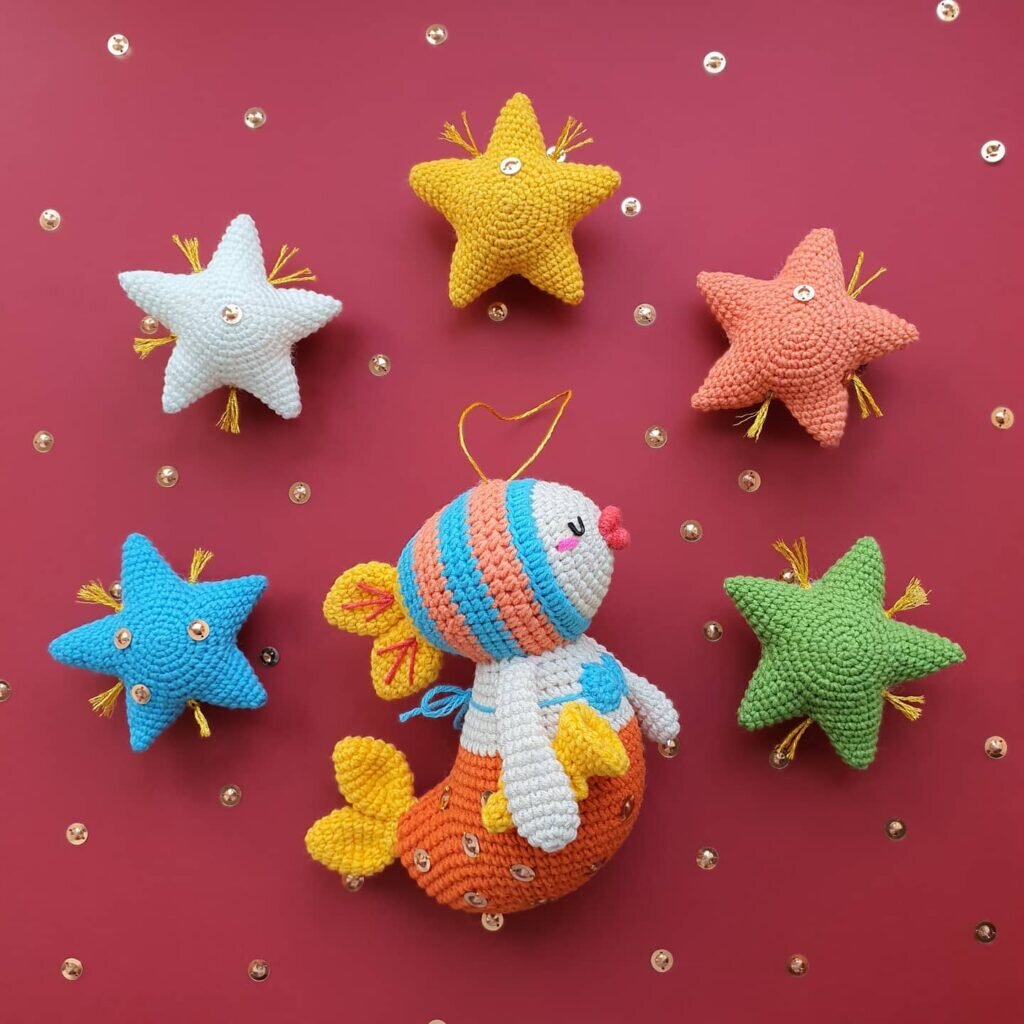 Star Crochet Free Pattern 4