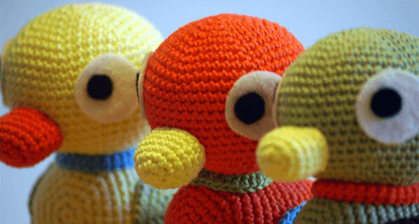 Tired By Duck Amigrumi Pattern 2