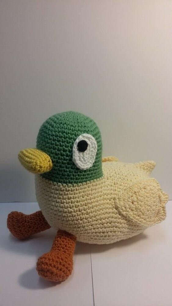 Tired By Duck Amigrumi Pattern 4