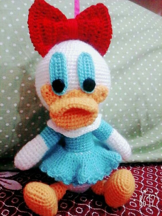 Tired By Duck Amigrumi Pattern 7