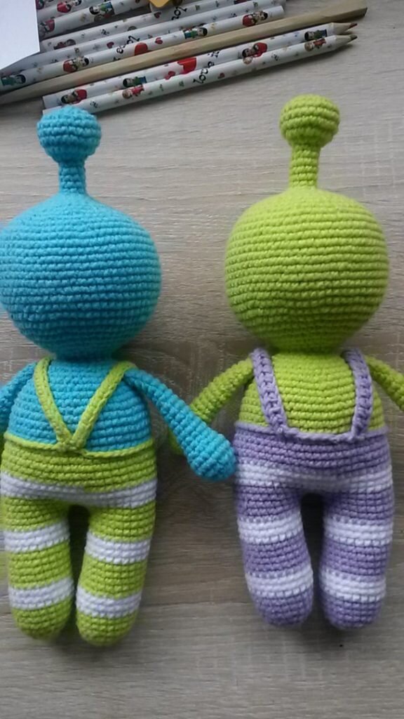 Toy Amigurumi Alien Free Pattern 2