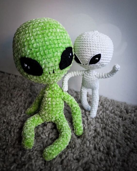 Toy Amigurumi Alien Free Pattern 8