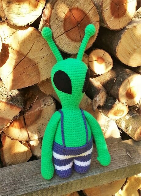 Toy Amigurumi Alien Free Pattern 9