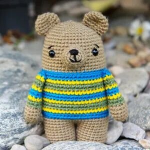 Toy Amigurumi Bear Free Pattern 1