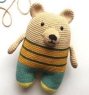 Toy Amigurumi Bear Free Pattern 2