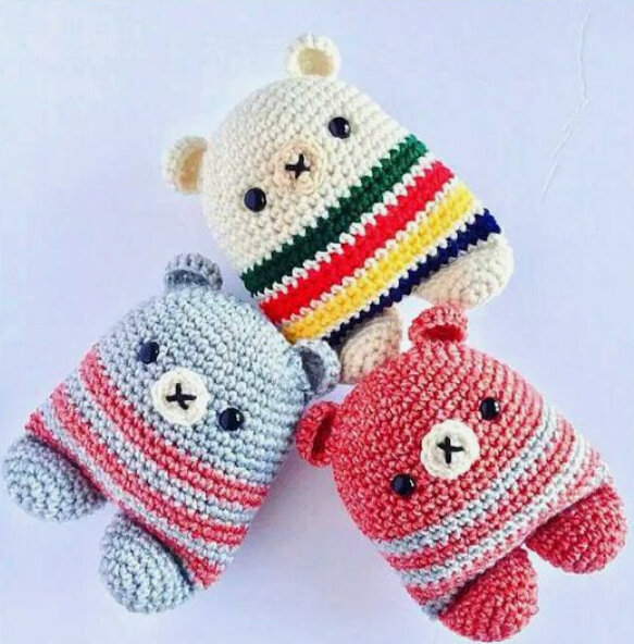 Toy Amigurumi Bear Free Pattern 3