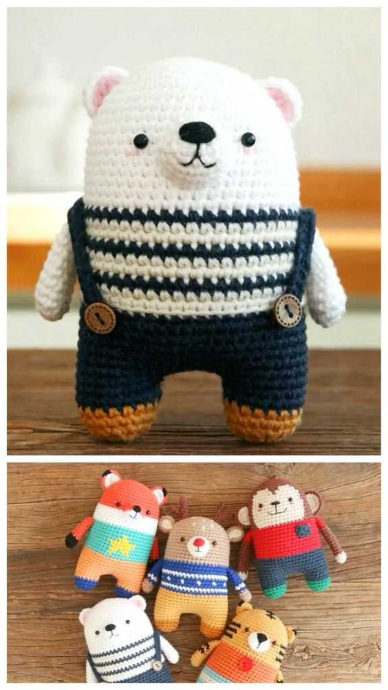 Toy Amigurumi Bear Free Pattern 4