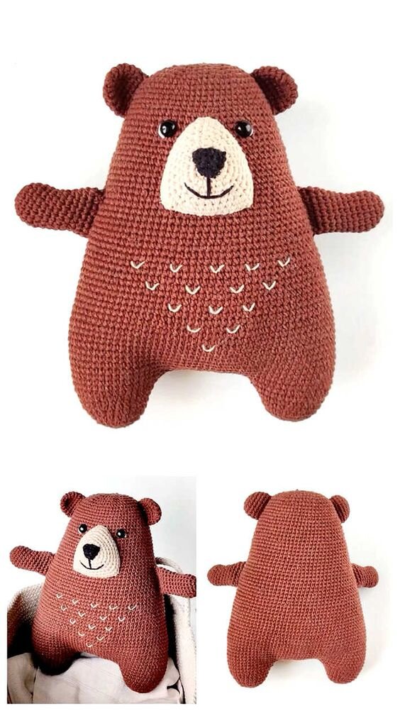 Toy Amigurumi Bear Free Pattern 5