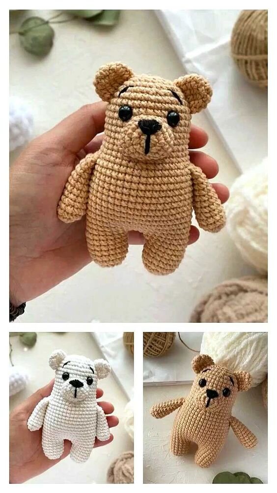 Toy Amigurumi Bear Free Pattern 6