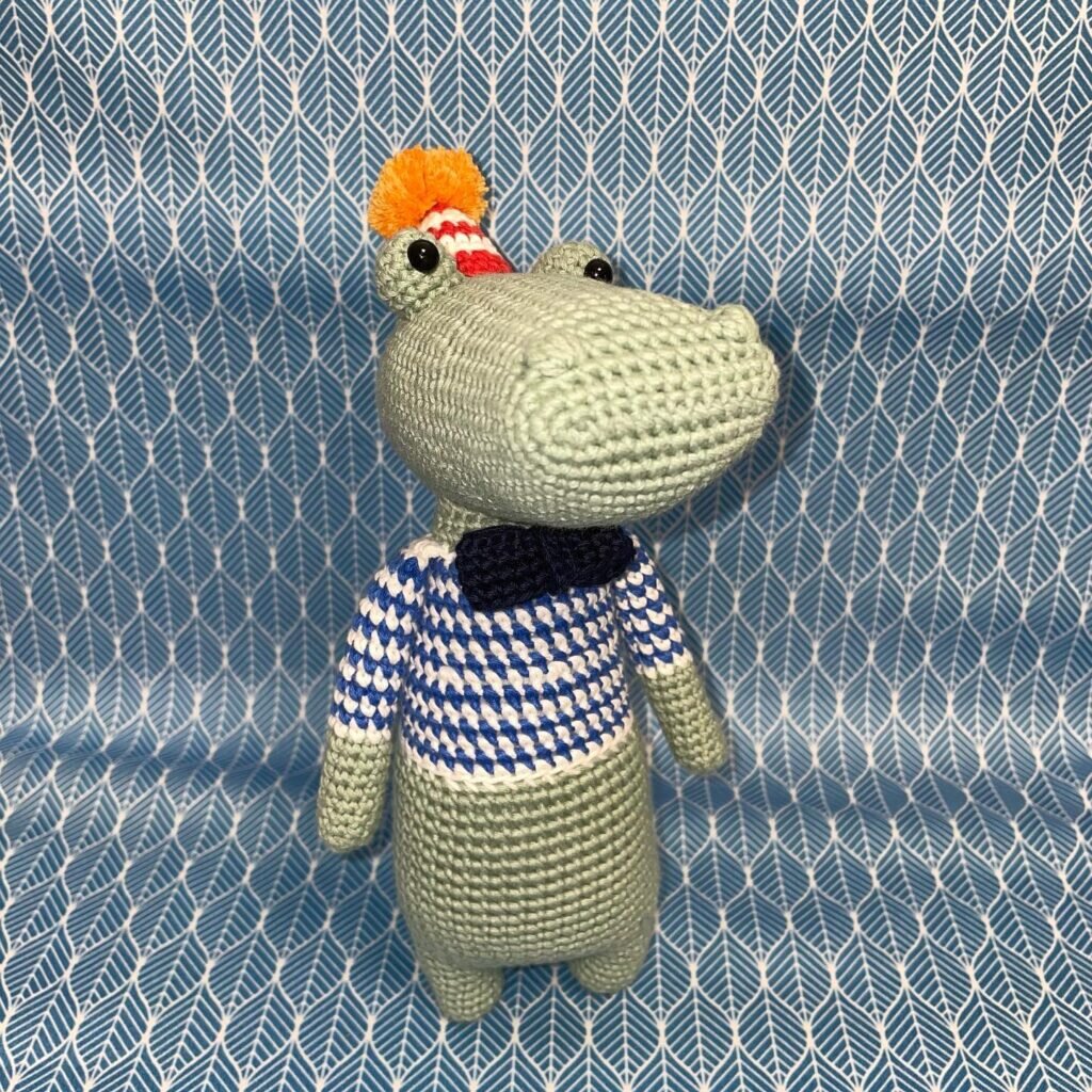 Toy Amigurumi Crocodile Free Pattern 8