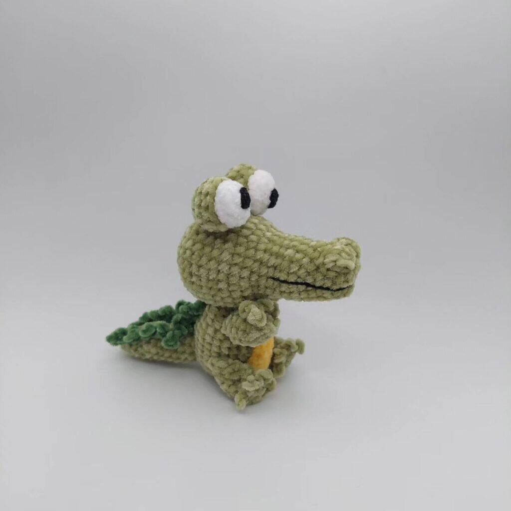 Toy Amigurumi Crocodile Free Pattern 9