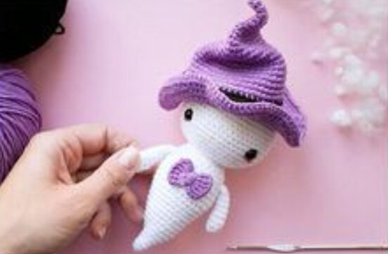 Toy Amigurumi Hallloween Ghost Free Pattern 1